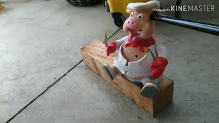 Executing chef piggy for his war crimes
