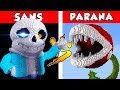 SANS vs PiRANHA – PvZ vs Minecraft vs Smash