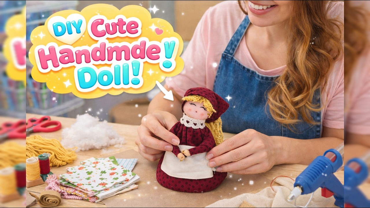 Cute Handmade Doll !.