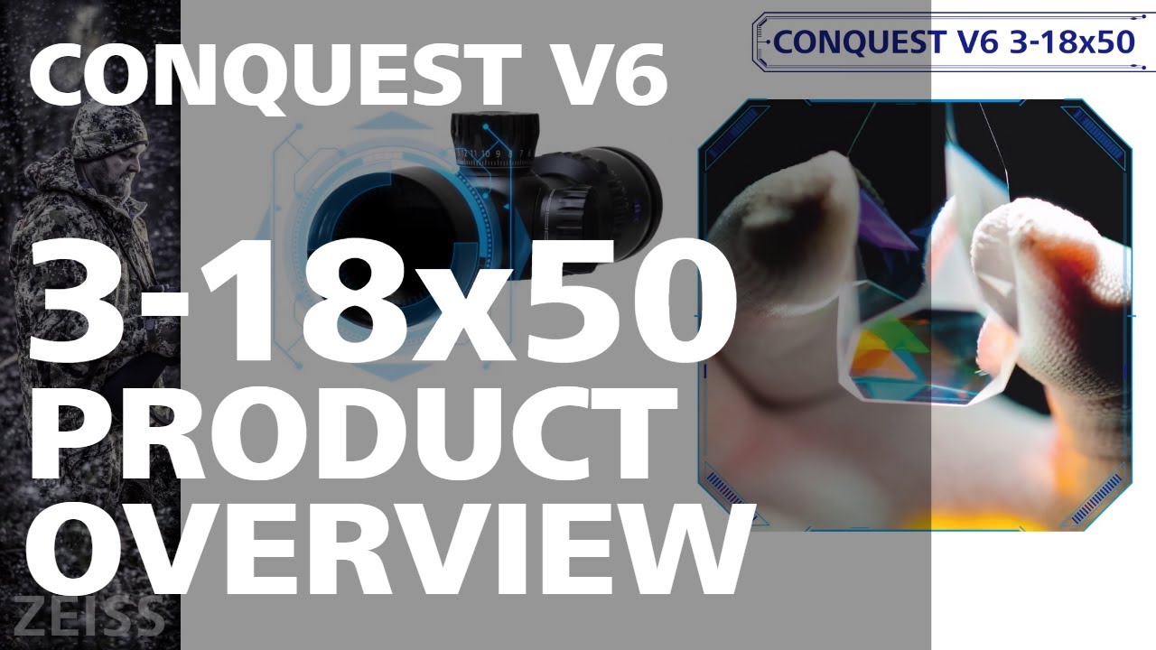 Conquest V6 3-18x50 Comprehensive Product Overview - YouTube
