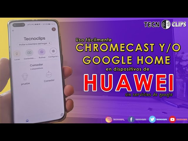 Como Google home en HUAWEI SIN de Google - YouTube