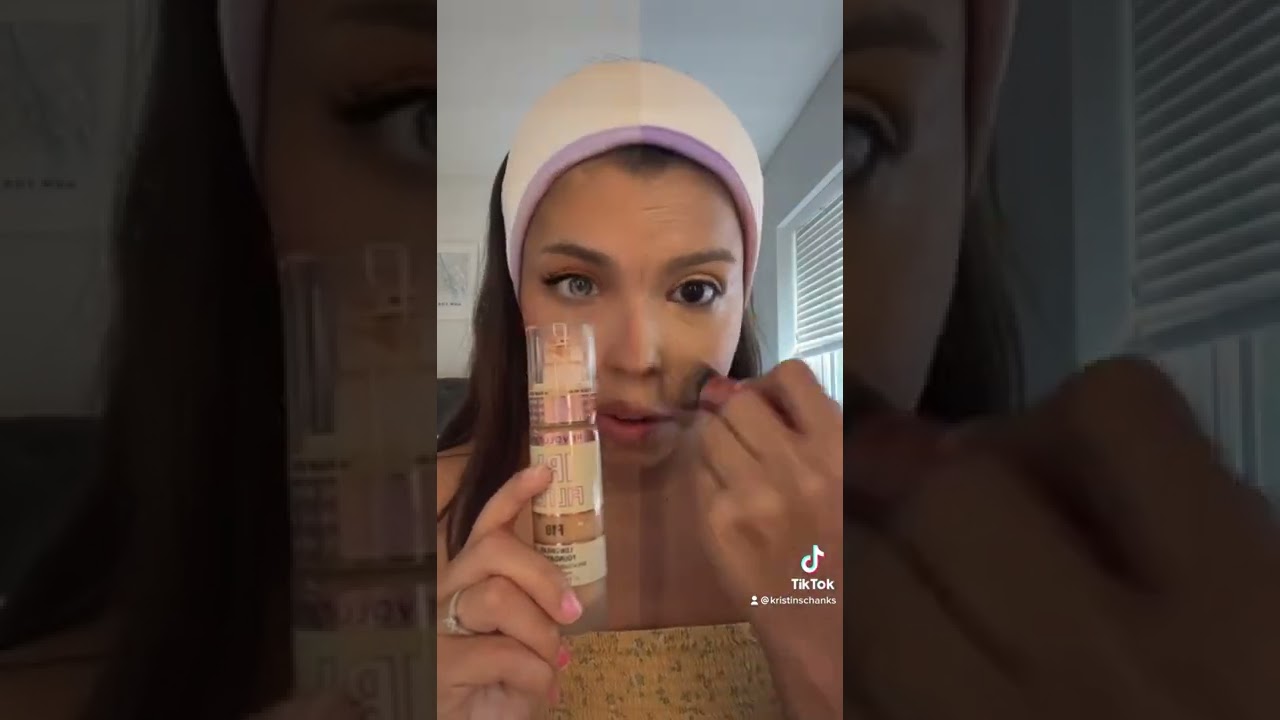 The Revolution irl filter foundation vs an actual filter