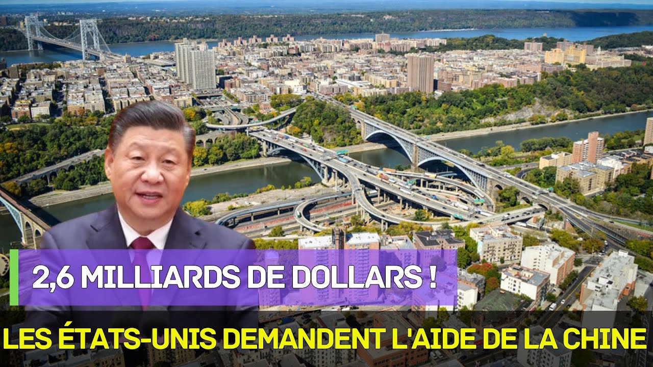 Cot  26 milliards de dollarsLes tats Unis demandent  la Chine daider  reconstruire un pont 