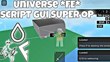 (SUPER OP) FE UNIVERSAL SCRIPT GUI (BIG 😏😏) HYDROGEN • FLUXUS