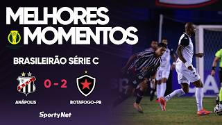RODOLFO BRILHA, BOTAFOGO-PB VENCE O ANÁPOLIS! Melhores Momentos - Anápolis 0 x 2 Botafogo PB