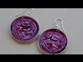 How to make earrings with Nespresso Coffee Capsules. Cómo hacer pendientes reciclando cápsulas