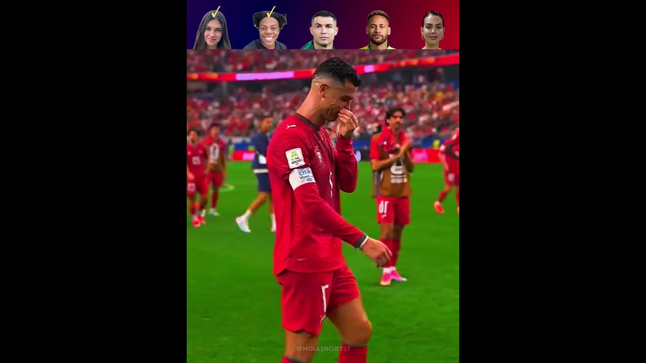 World Cup Emotional Moment 🥺❤️‍🩹 #shorts #football #ronaldo #celinedept