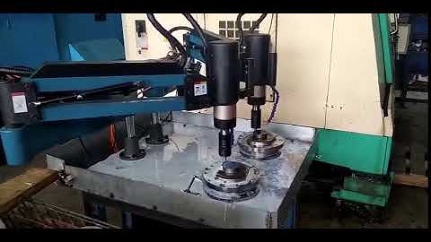 electric tapping machine operation video