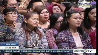 Download lagu KICK ANDY 26 Mei 2017, NKRI HARGA MATI - TONY Q, Musisi REGGAE ( Nyanyi : ' AGAMA ' )