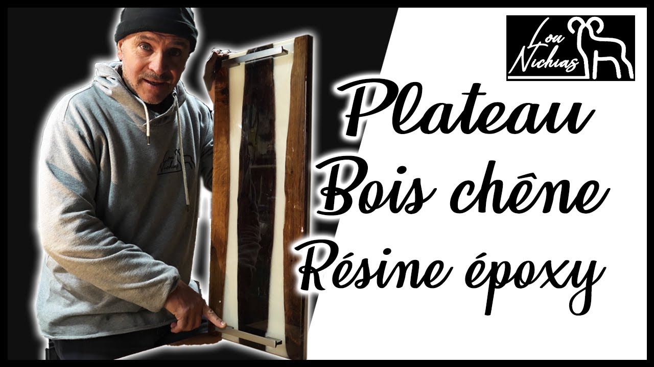 Plateaux bois en résine d'époxy : Fabrication 100% française
