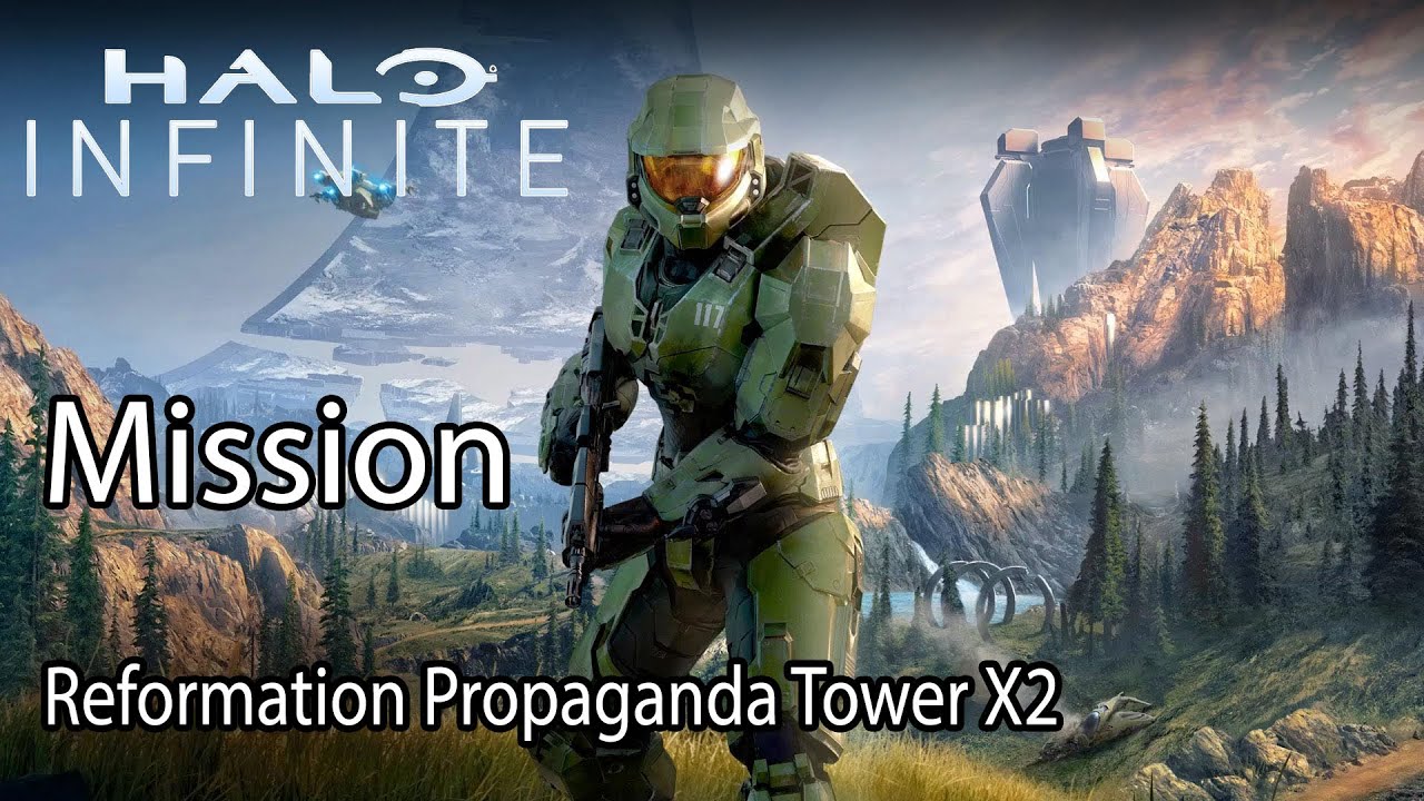 Halo Infinite Mission Reformation Propaganda Tower X2