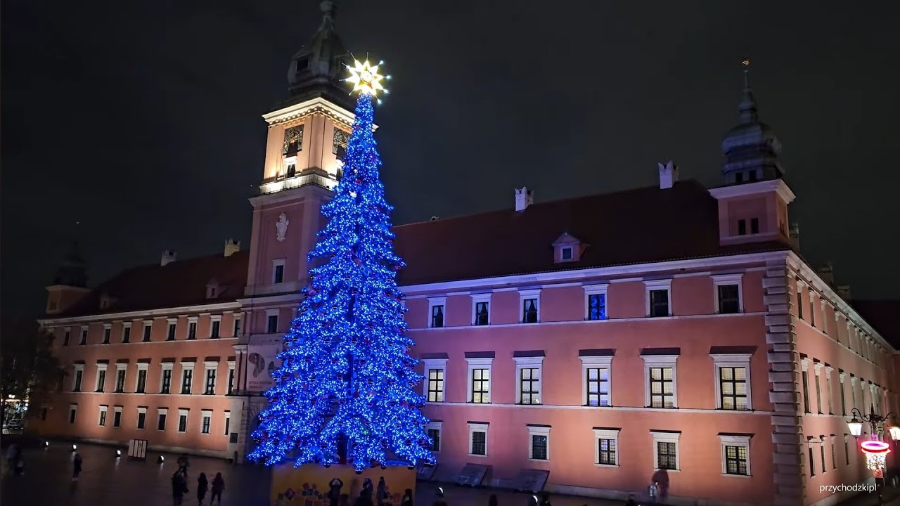 Warszawa / Warsaw Choinka na Placu Zamkowym 2023/2024 | Christmas tree at Castle Square - 14.12.2023