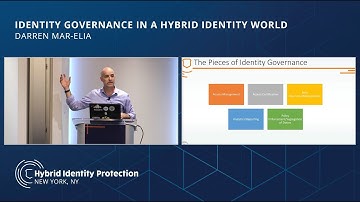 HIPConf18 - Identity Governance in a Hybrid Identity World | Darren Mar Elia