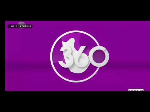 360 TV - Yeni Sarı ve Bordo Reklam Jeneriği ve Yayın Akışı Jeneriği (2020)