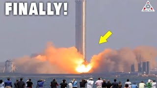 HERE WE GO! SpaceX is on the edge of the first Starship launch to Orbit...