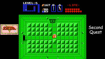 Legend of Zelda [NES] Playthrough #20, Quest 2, Level 8