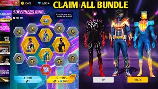 SUPERHERO RING EVENT FREE FIRE| FREE FIRE NEW EVENT| FF NEW EVENT TODAY| NEW FF EVENT| FREE FIRE MAX