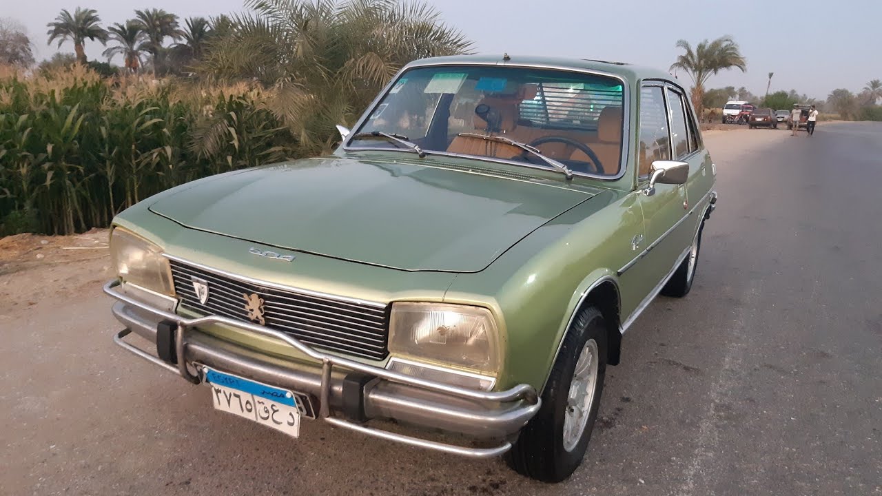للبيع بيجو 504 موديل 1979 فابريكا دواخل للتواصل #تم_ البيع - YouTube