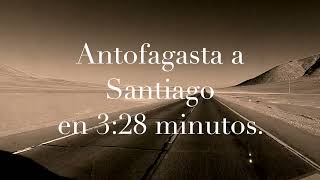 viaje de Antofagasta a Santiago en 3 minutos
