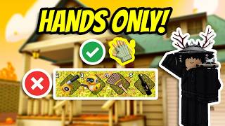 I Beat The House IMPOSSIBLE MODE With HANDS ONLY! ✋ (Clean All The Leaves) screenshot 2