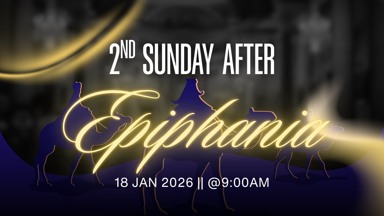 🔴2nd Sunday After Epiphania || ST.LUKE'S LUTHERAN CHURCH.