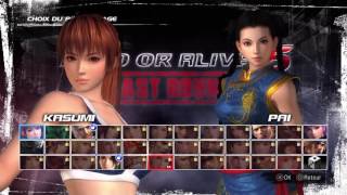 Détente  sur dead or alive 5 last round