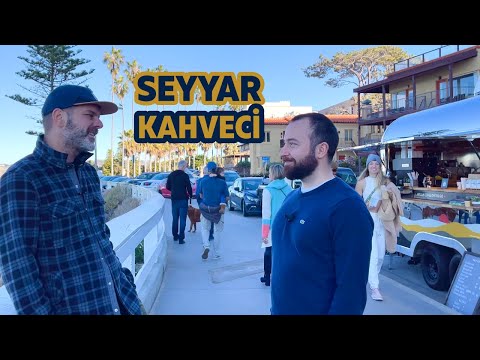 ABD'de Bir Türk Seyyar Kahve Dükkanı | Manivela San Diego'da