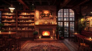 A Warm and Cozy Coffee Shop Ambience with Relaxing Piano Jazz Music on a Rainy Day with Fireplace by Coffee Shop Ambience 1,787 views 2 weeks ago 3 hours, 31 minutes