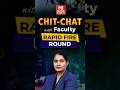 Chit-Chat with Faculty | Speed vs Accuracy in GATE & ESE | One Tip Repeaters Must Hear