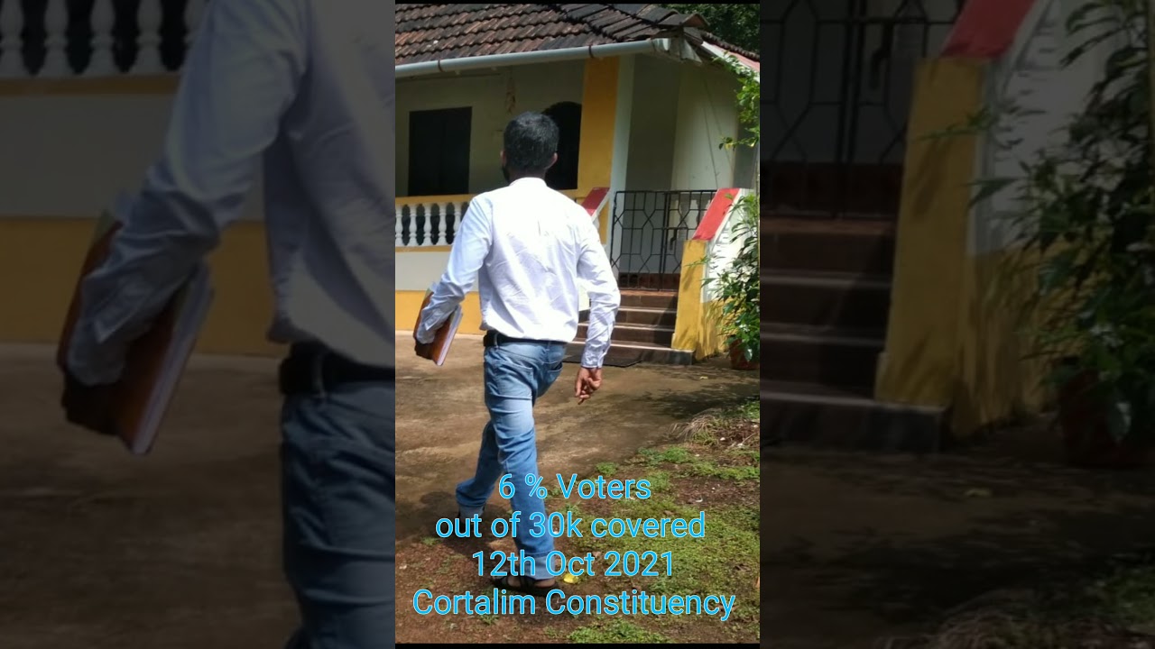 Election Campaigning for Cortalim Constituency Assembly Elections, Goa 2022 