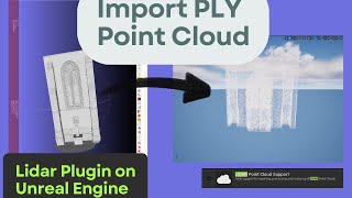 PLY to Unreal Engine 5 | Direct Point Cloud Import using LiDAR Plugin