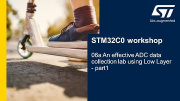 STM32C0 workshop - 06a_1 ADC, DMA - effective data collection lab using Low Layer - part1