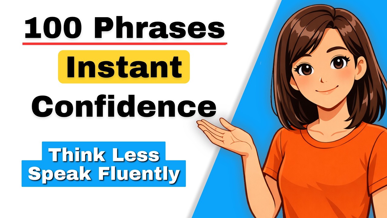 Chunking Method | 100 ready-made phrases for Naturally Fluent Daily Conversation