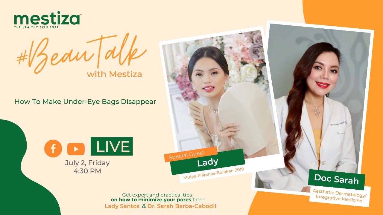How To Make UnderEye Bags Disappear BeauTalkWithMestiza July 2, 430 PM YouTube