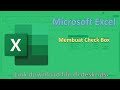 Membuat Check Box pada Microsoft Excel