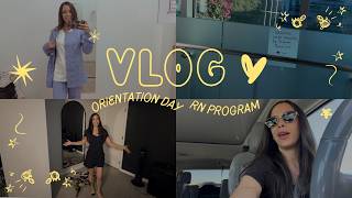 Nursing School Orientation Vlog/ what to expect 2026