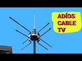 Como hacer una  terrible y poderosa antena omnidireccional  tv  seal digital  tdt