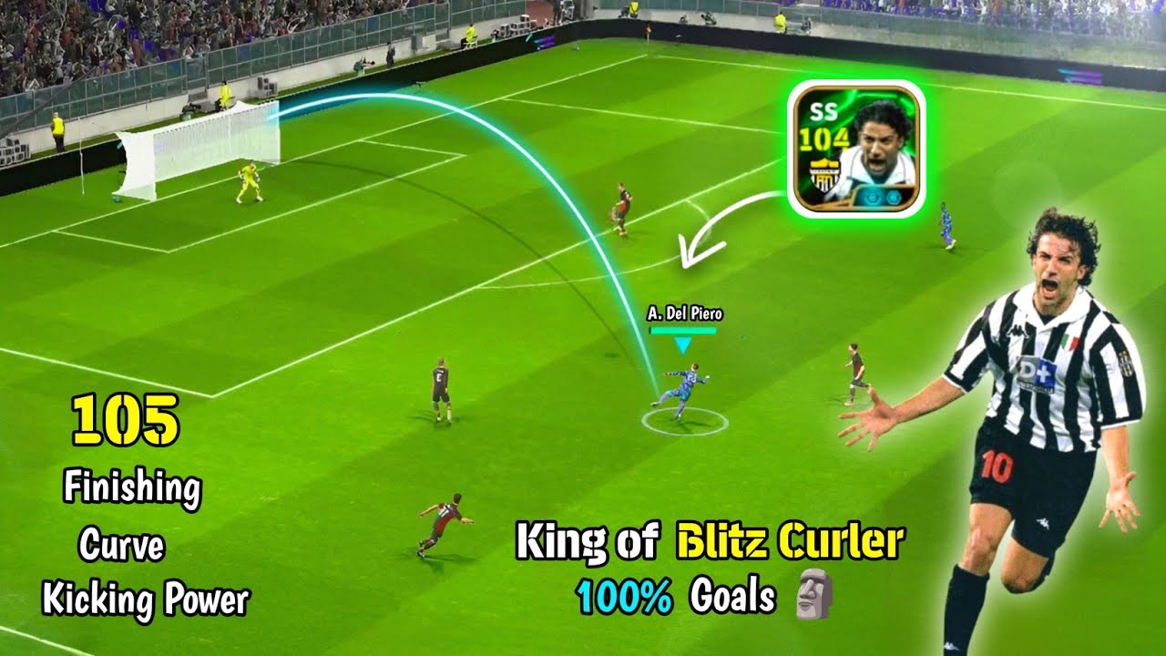 Король блиц-керлера вернулся! Обзор блиц-керлера Del Piero Double Booster в мобильной версии eFoo...