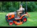 #809 Kubota BX 23S Her First Mow and Loader Removal