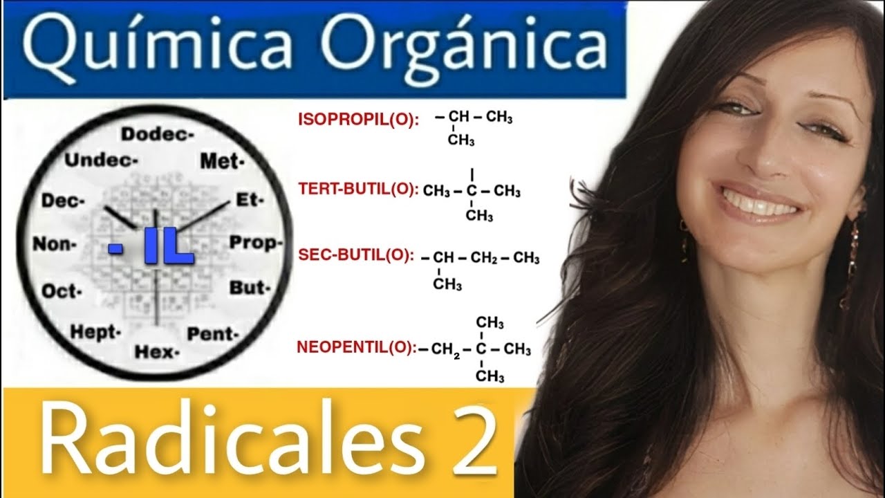 RADICALES ALQUÍLICOS RAMIFICADOS . QUÍMICA ORGÁNICA