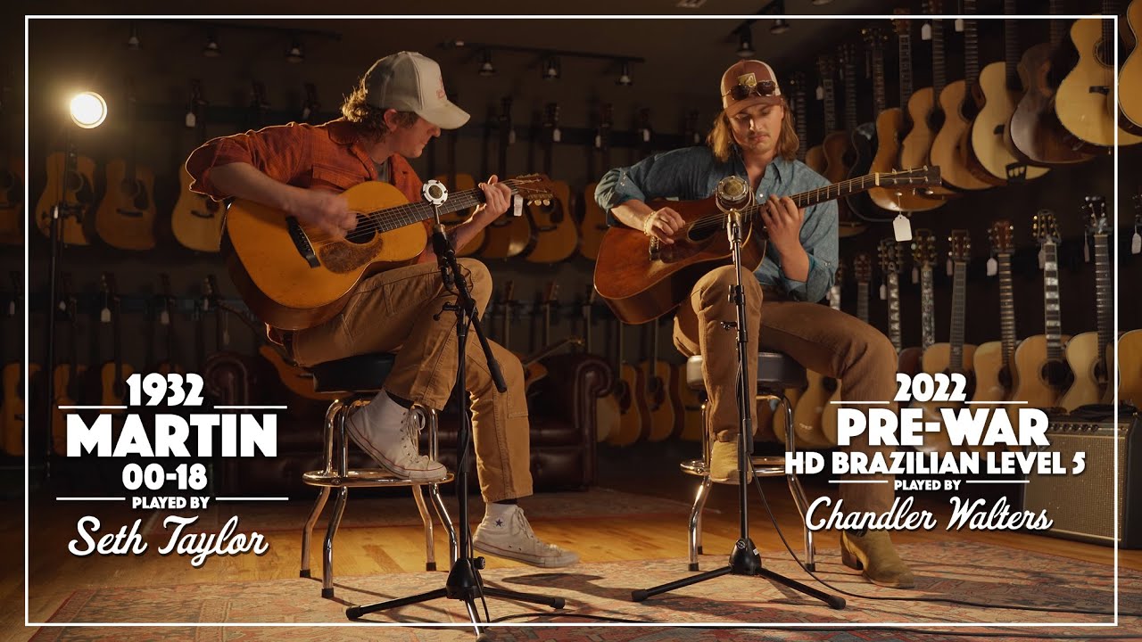2022 Pre-War HD played by Chandler Walters + 1932 Martin 00-18