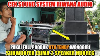 Full Dari ATV TRENDY WONOGIRI !! Cek Sound Riwana Audio Mbah Ran, Ringinputih Kebonsari Madiun JaTim