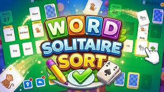 Word Solitaire : Sort Mobile Game | Gameplay Android screenshot 5