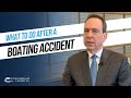 Maritime Law attorney Brett Rivkind discusses what you should do if you have been in a boating accident.