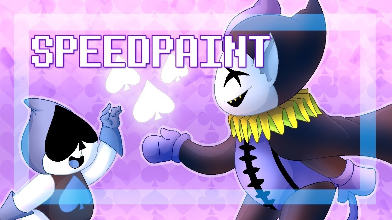 【Speedpaint】Lancer and Jevil (Deltarune)【Any1995】 YouTube