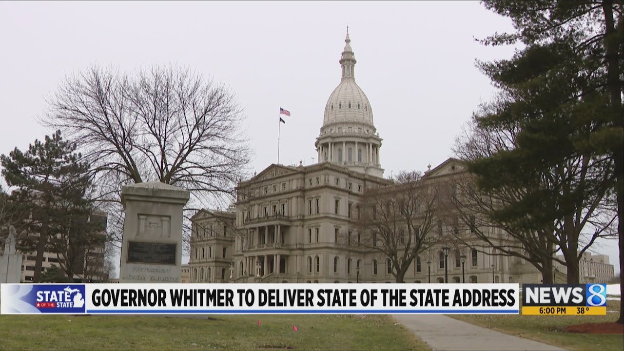 Whitmer to deliver State of the State address tonight - YouTube