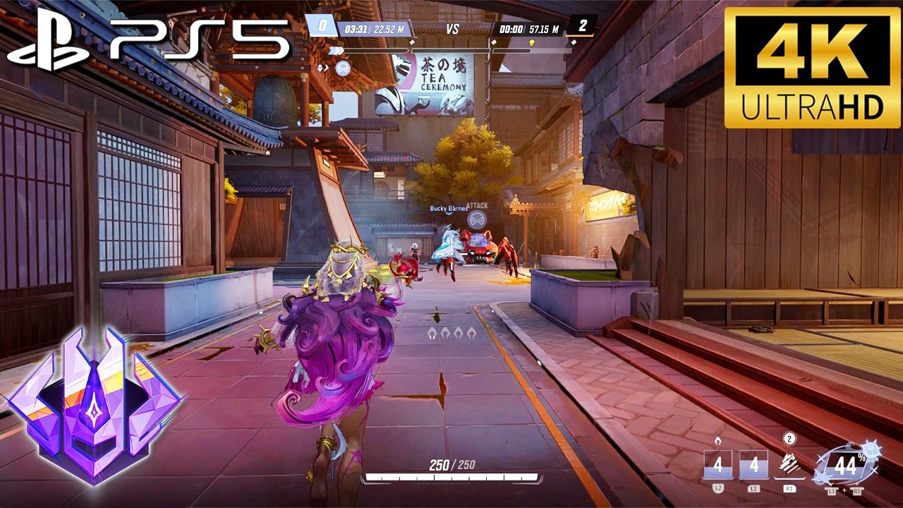 Marvel Rivals Scarlet Witch: соревновательный геймплей — Конвой на Паучьих островах (PS5 4K)