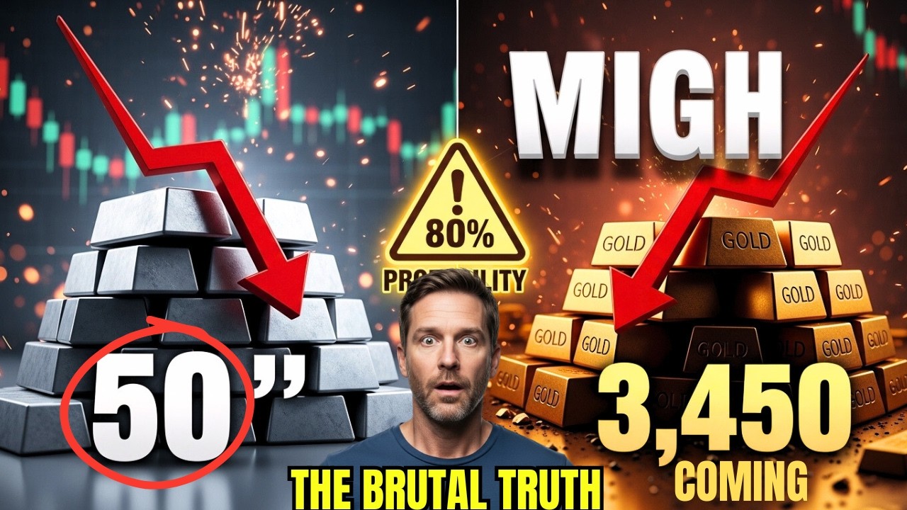 Gold & Silver Crash Alert! Is $3,450 Next The Brutal Truth 😱 - YouTube