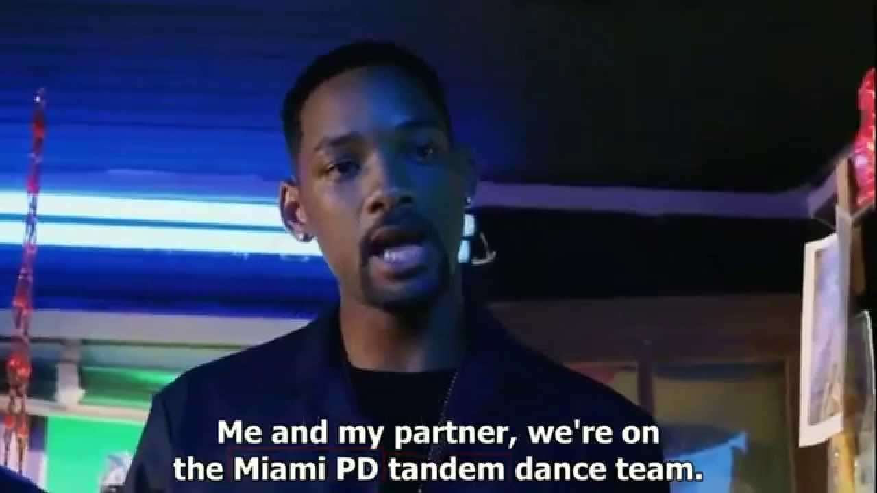 learn english by movies bad boys scene with subtitle YouTube