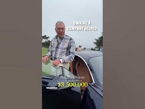 Bugatti owner drops his best life advice - YouTube